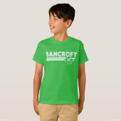 Bancroft Bobcat profiel Helder groen T-shirt (Voorkant volledig)