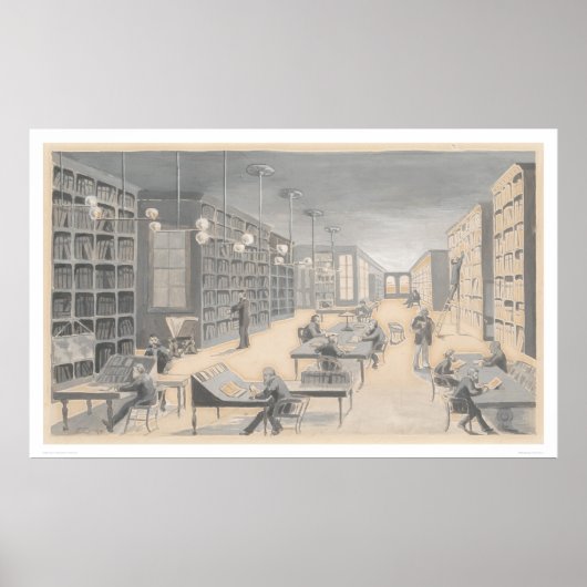 Bancroft Building, 721 Market Street, SF (1418) Poster (Voorkant)