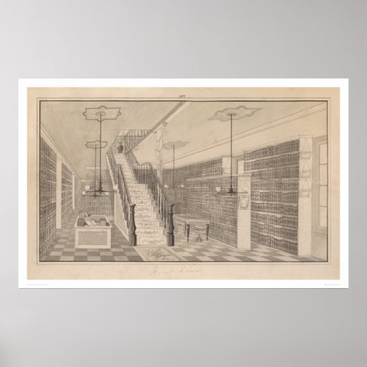 Bancroft Library at 1538 Valencia Street 1420 Poster (Voorkant)