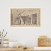 Bancroft Library at 1538 Valencia Street 1420 Poster (Keuken)