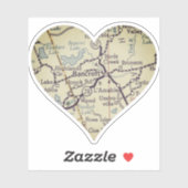 Bancroft Ontario  kaart Sticker (Vel)