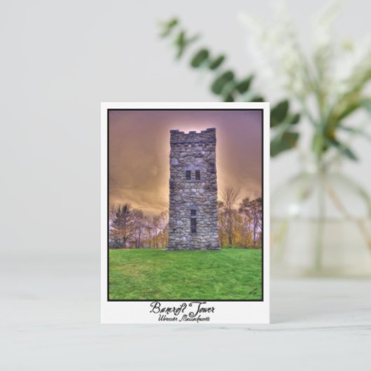 Bancroft Tower Briefkaart (Staand voorkant)