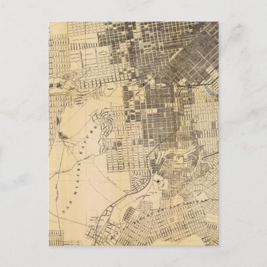 Bancroft's officiële gids van San Francisco Briefkaart (Voorkant)