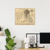 Bancroft's officiële gids van San Francisco Poster (Thuiskantoor)