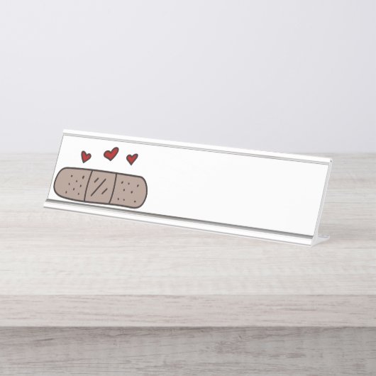 Band Aid Bureau Naambordje (Voorkant)