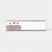 Band Aid Bureau Naambordje (Voorkant)