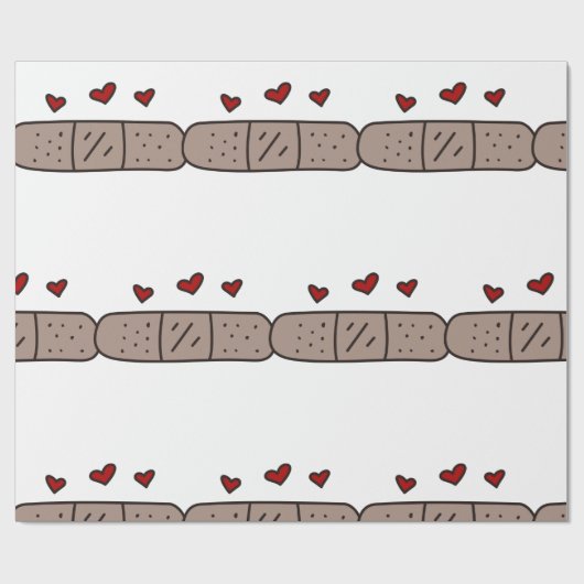 Band Aid Cadeaupapier (Vlak)