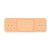 Band-Aid Etiket (Voorkant)