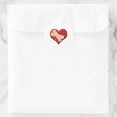 Band Aid Heat Ronde Sticker (Tas)
