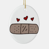 Band Aid Keramisch Ornament (Rechts)