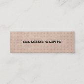 Band Aid Mini Visitekaartje (Voorkant)