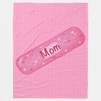  band-aid mom fleece deken