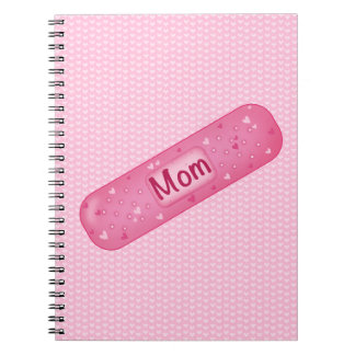   Band-aid mom  soft pink  Notitieboek