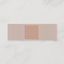 Band-Aid Plaster Medical Skinny Visitekaartje