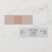 Band-Aid Plaster Medical Skinny Visitekaartje (Voorkant / Achterkant)