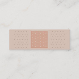 Band-Aid Plaster Medical Skinny Visitekaartje