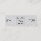 Band-Aid Plaster Medical Skinny Visitekaartje (Achterkant)