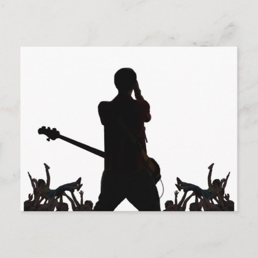 band_apparel briefkaart (Voorkant)