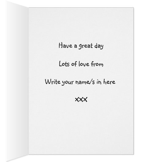 Band Astrology Sign Birthday Kaart sep 23-okt. 22 (Binnen (Rechts))