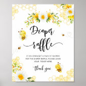 Band baby shower bijentapijt poster (Voorkant)