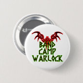 Band Camp Warlock Ronde Button 5,7 Cm (Voorkant /achterkant)