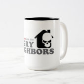 Band Coffee-Mok Tweekleurige Koffiemok (Voorkant rechts)