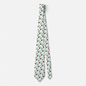 Band Collie Dog Golf (zwart-wit) Stropdas (Voorkant)