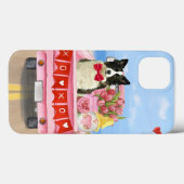 Band Collie Dog Valentijnsdag Truck Hearts Case-Mate iPhone Case (Achterkant (horizontaal))