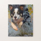 Band Collie Dogs. Legpuzzel (Verticaal)