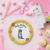 Band Collie Donuts Birthday Party Paper Bord (Feest)