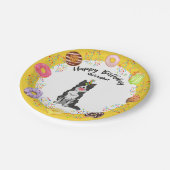 Band Collie Donuts Birthday Party Paper Bord (Gekanteld)
