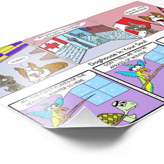 Band Collie / Energie-efficiënt Foto Afdruk (Hoek)