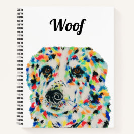 Band Collie Mix Notitieboek 8,5 x 11 inch