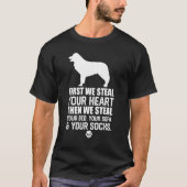 Band Collie Steal je hart steekt je bedwelmende ba T-shirt (Voorkant)