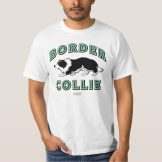 Band Collie T-shirt (wit)