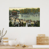 Band Concert, Delaware Park, Buffalo 1911  Poster (Keuken)