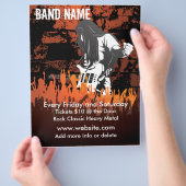 Band Concert Music Flyer (Hand)