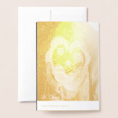 Band dat je een heel prettig kerstfeest hebt! folie kaarten (Met envelop)