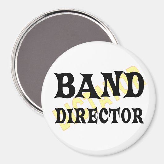 Band Director Dictator Magneet (Voorkant / Achterkant)