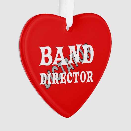 Band Director Dictator Ornament (voorkant)