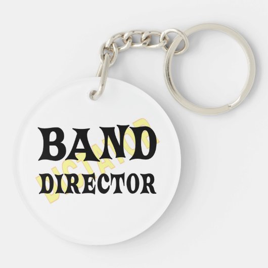 Band Director Dictator Sleutelhanger (Achterkant)