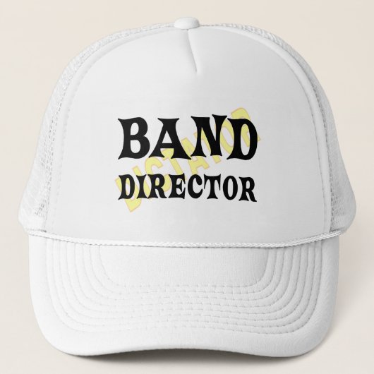 Band Director Dictator Trucker Pet (Voorkant)