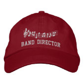 Band Director Embroidered Music Pet (Voorkant)