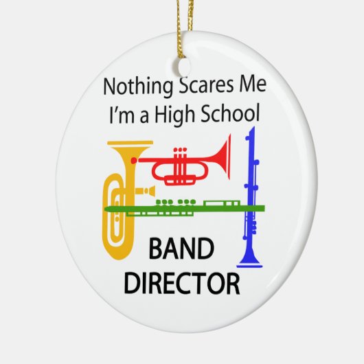 Band Director Keramisch Ornament (Links)