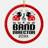 Band Director kerstversiering Keramisch Ornament (Voorkant)