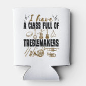 Band Director lerarenklasse Volledig van Treblemak Blikjeskoeler (Achterkant)