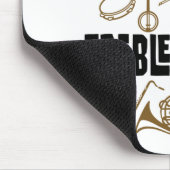 Band Director lerarenklasse Volledig van Treblemak Muismat (Hoek)