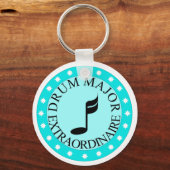 Band Drum Major Gift Sleutelhanger (Voorkant)