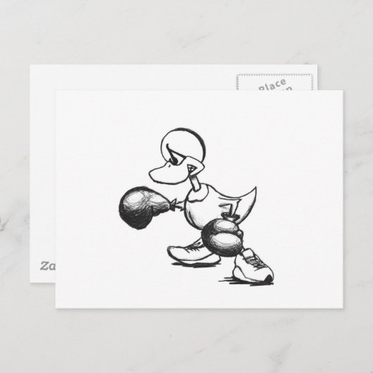 Band Duck - Pen Briefkaart (Voorkant / Achterkant)