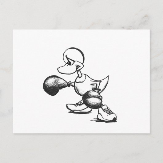 Band Duck - Pen Briefkaart (Voorkant)